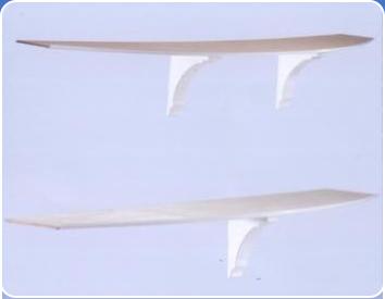 Augustus Bow Window Canopy and Baseboard