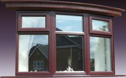 Augustus Bow Window Canopy and Baseboard