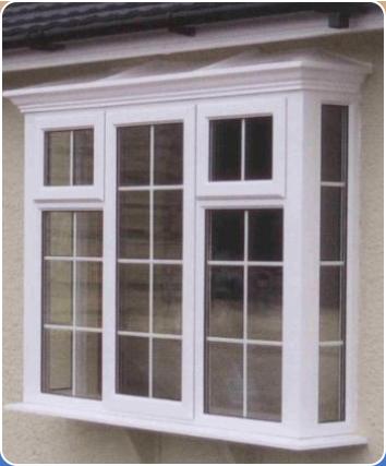 Square Bay Window GRP Canopy
