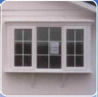 Square Bay Window GRP Canopy