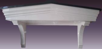 Claudius Dual Pitched GRP Canopy